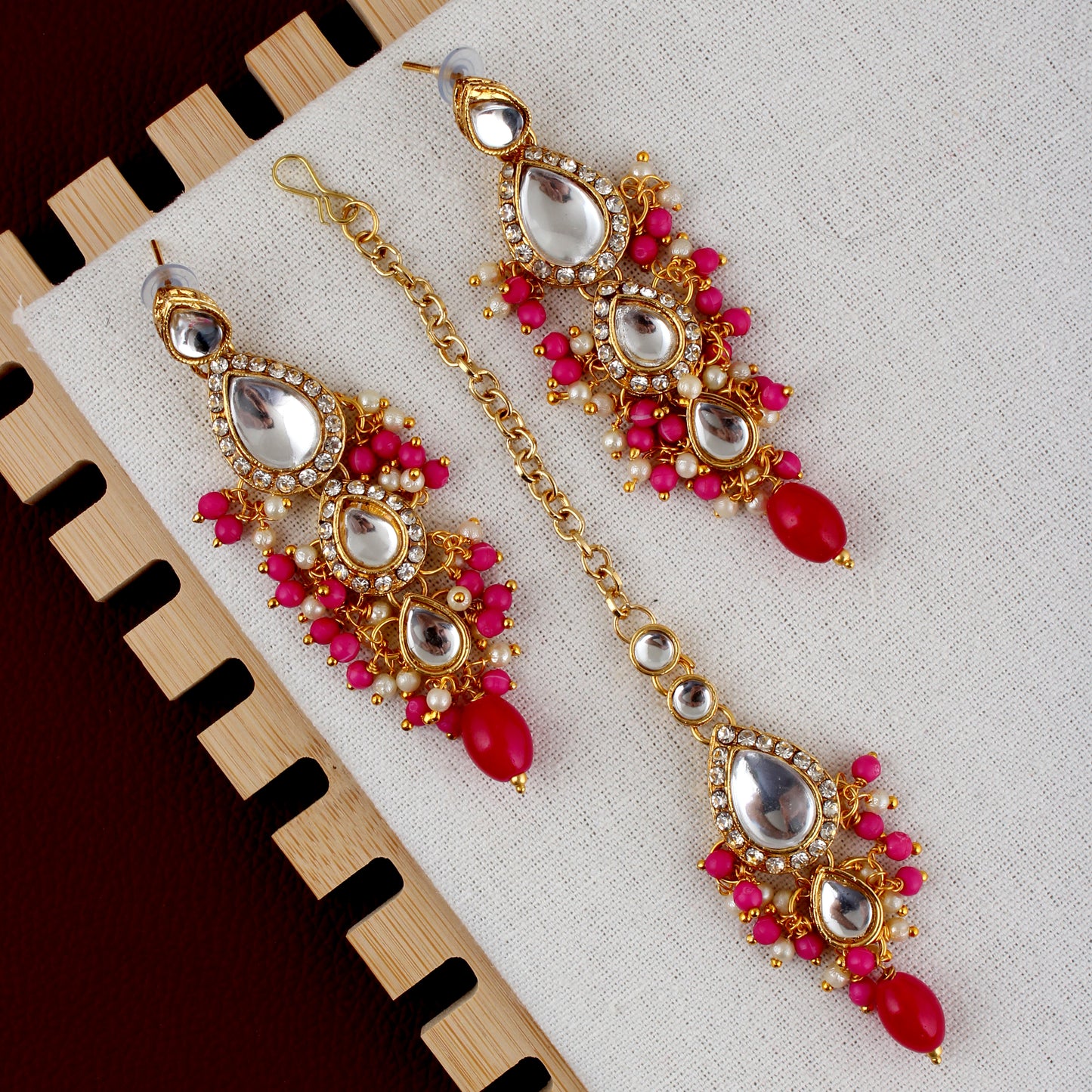 Necklace Combo Kundan Jewellery Set