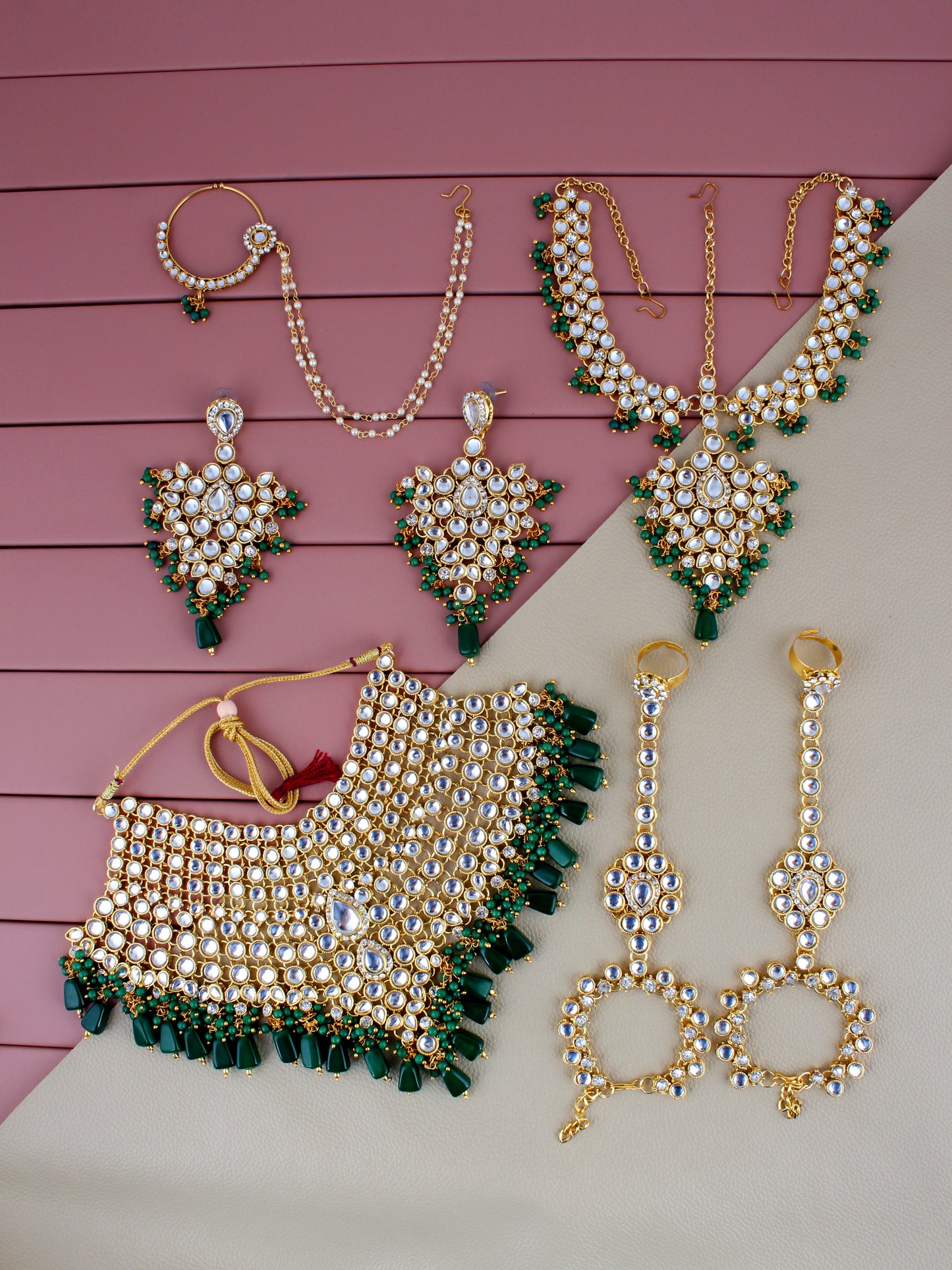 Kundan Bridal Set for Women & Girls