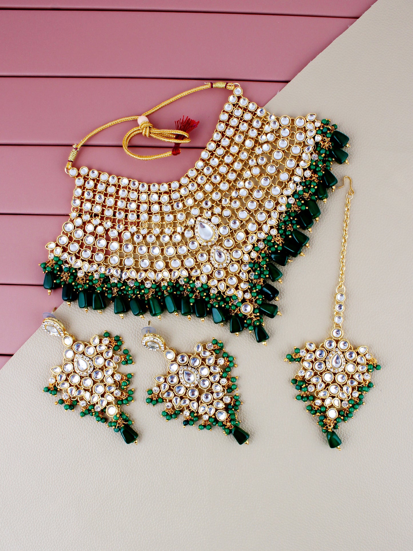 Kundan Bridal Set for Women & Girls