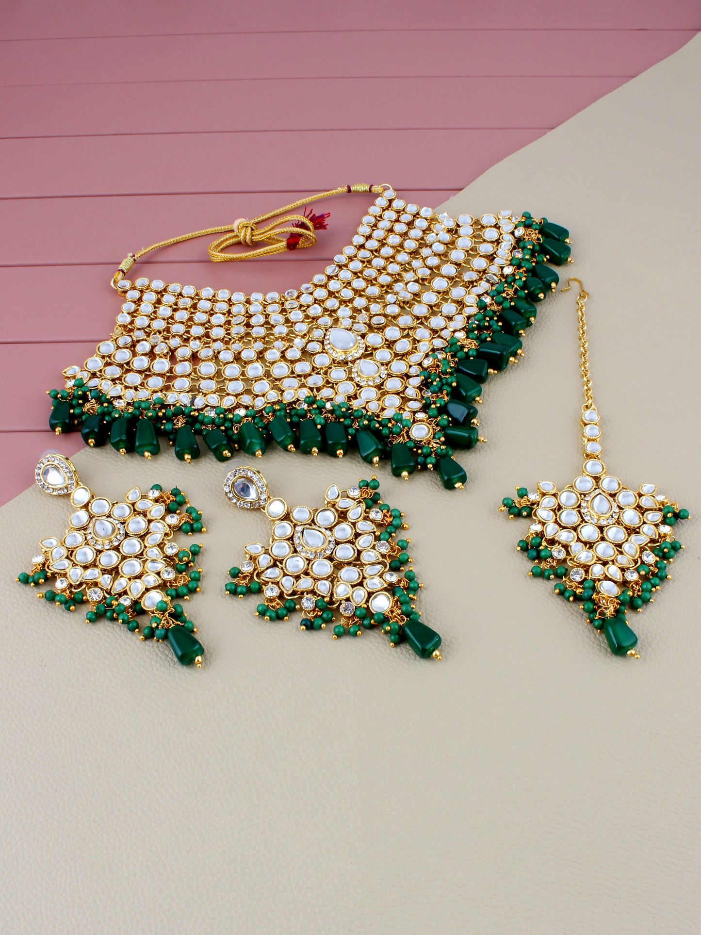 Kundan Bridal Set for Women & Girls