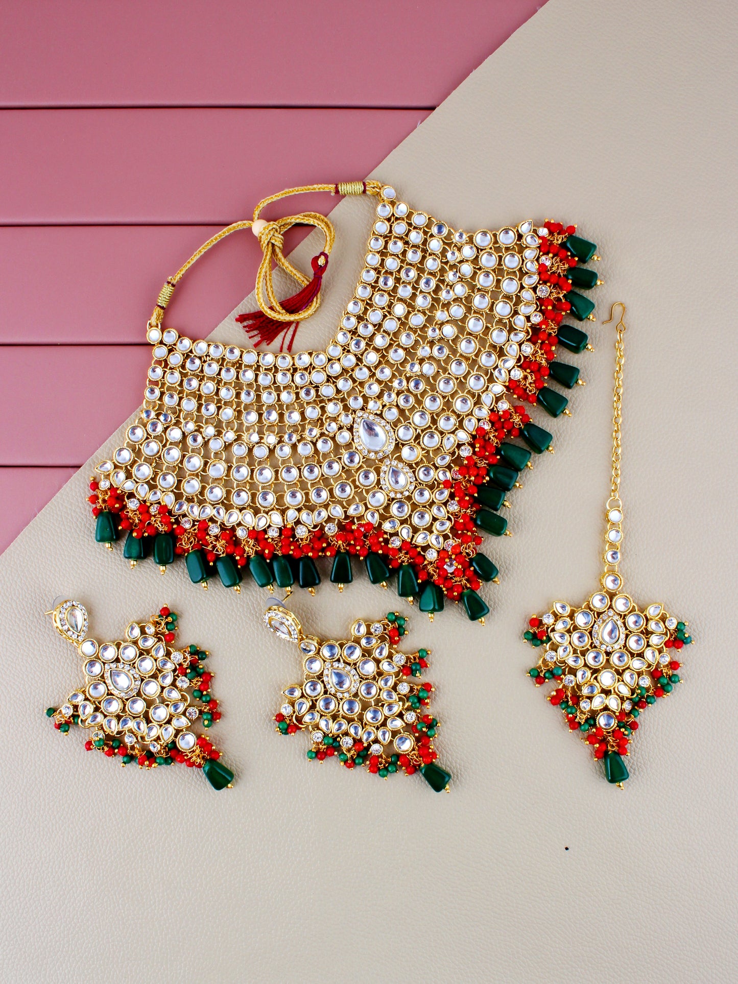 Kundan Bridal Set for Women & Girls