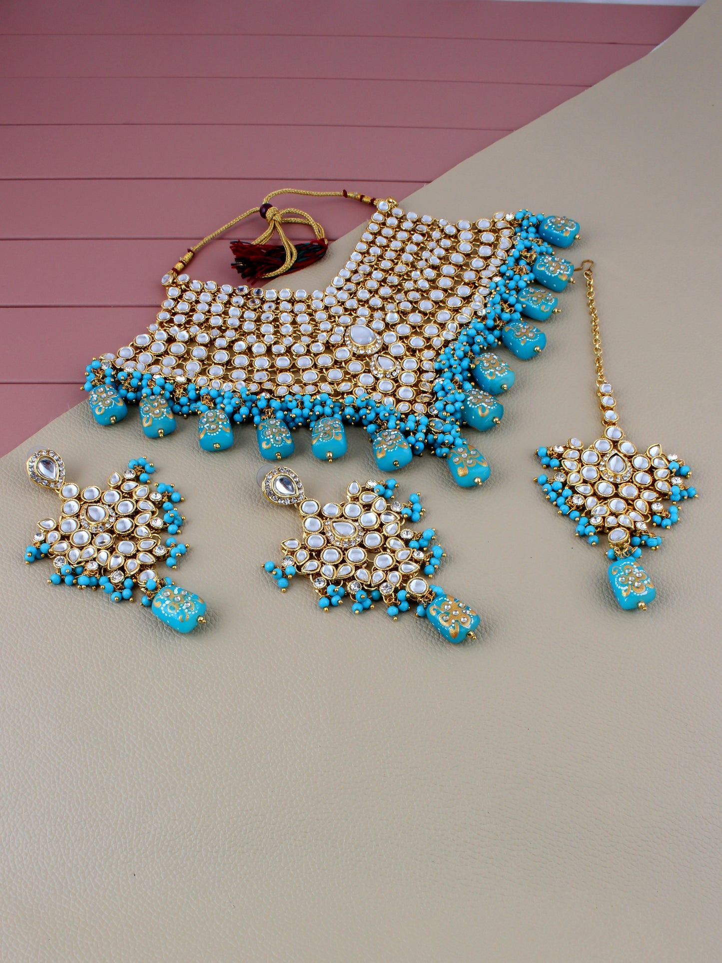 Kundan Bridal Set for Women & Girls