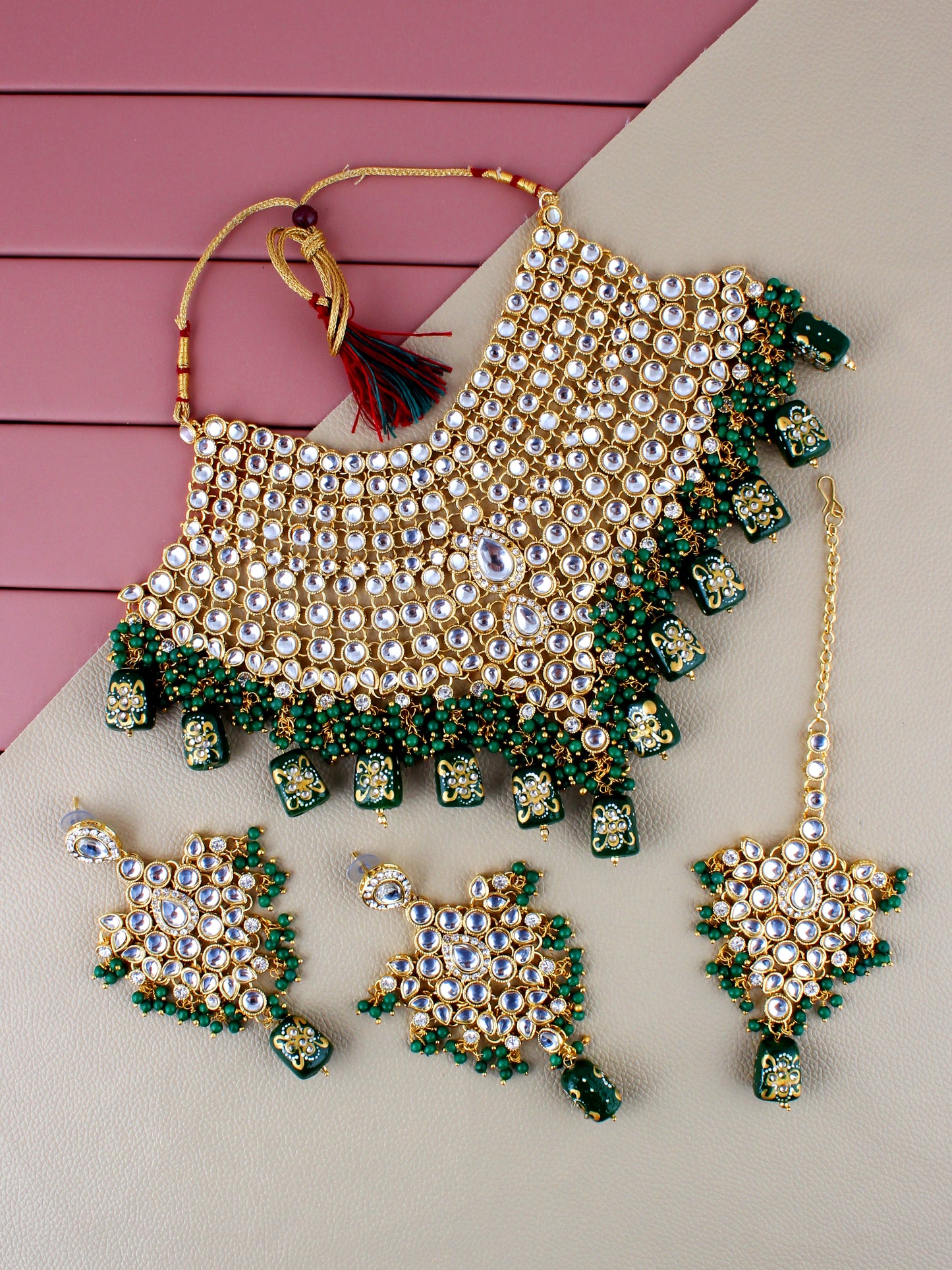 Kundan Bridal Set for Women & Girls