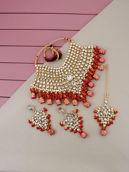 Kundan Bridal Set for Women & Girls