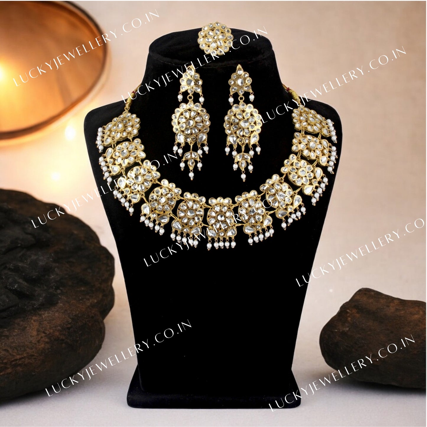 Lucky Jewllery Traditional Kathak Jewellery Set