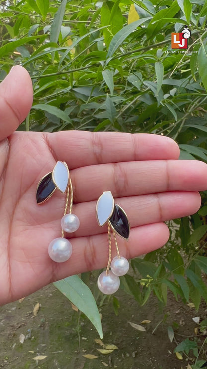 Pearl Dangle And Drop Earrings For Girls & Women